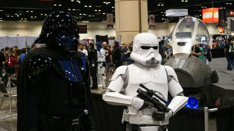Star Wars cosplayers at Star Wars Celebration 2017 in Orlando
