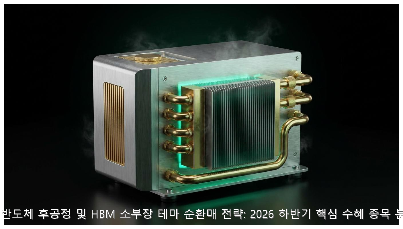 HBM4 후공정 수혜주 분석 및 2026 전략 핵심 안내 및 분석 인포그래픽 (6)