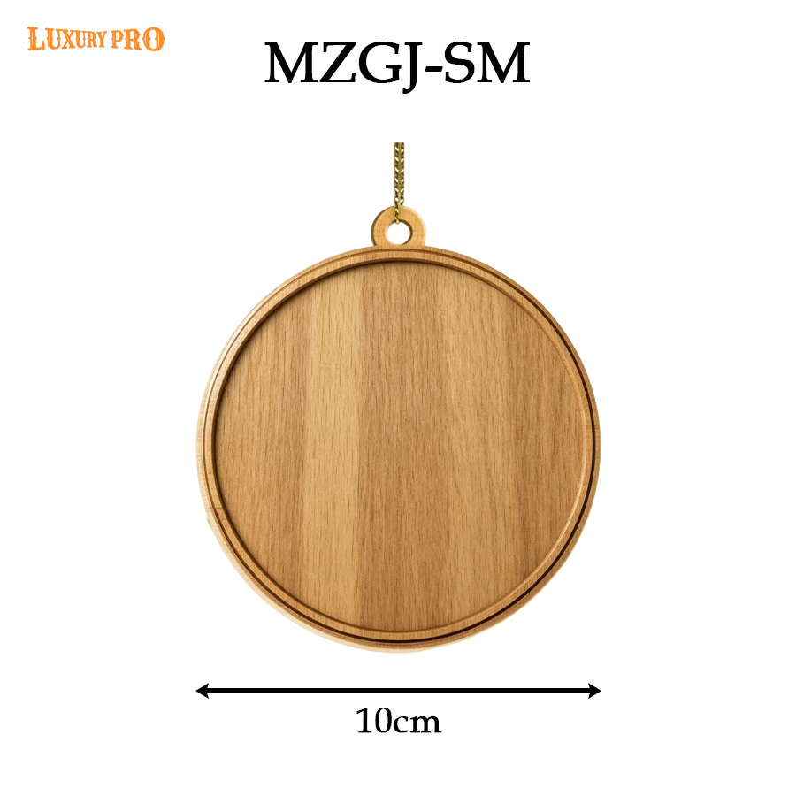 Wooden pendant double-sided printing