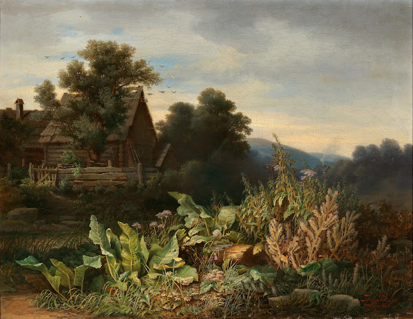At a Creek 1867
