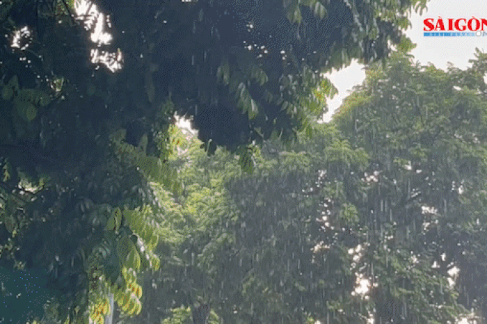 Mưa dông ở Bắc bộ, Nam bộ nắng nóng - Báo Sài Gòn Giải Phóng