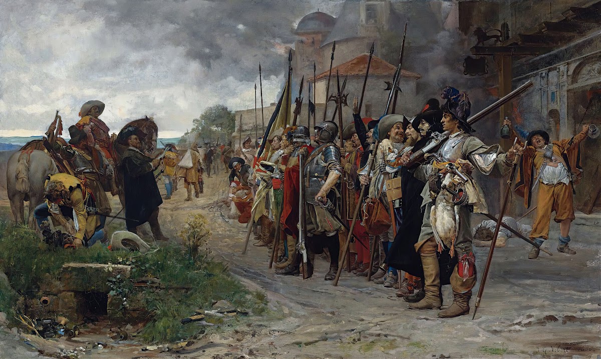 Roll Call After The Pillage Lappel Aprés Le Pillage 1866