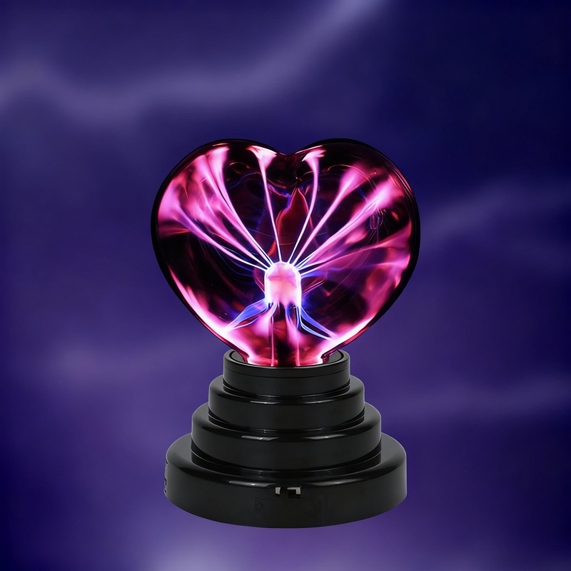 Plasma Globe Light, Glass, 105×145 mm