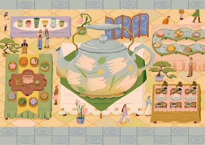 The Tea Convention A3 Artprint