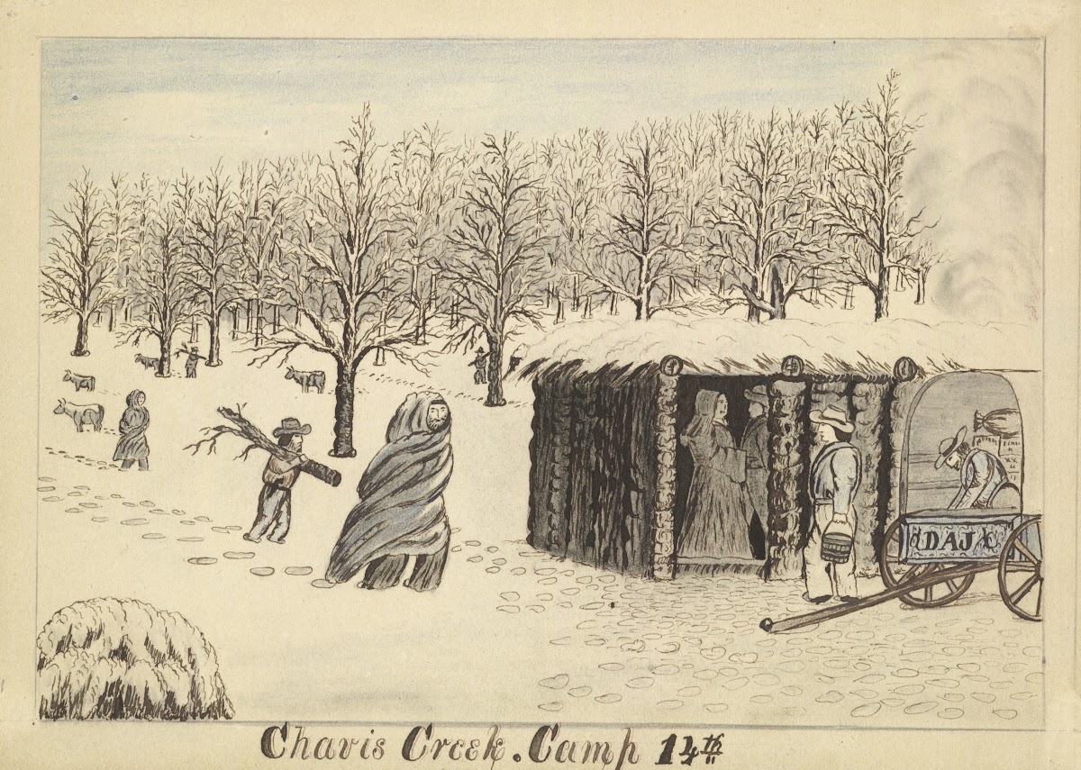 Chavis Creek camp 14th 1859