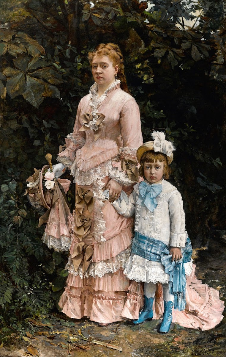 La promenade du dimanche 1875