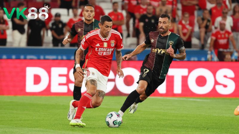 Lịch sử đối đầu Benfica vs Estrela