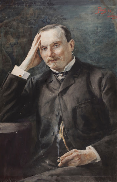 Portrait of Professor Julian Kosiński 1888