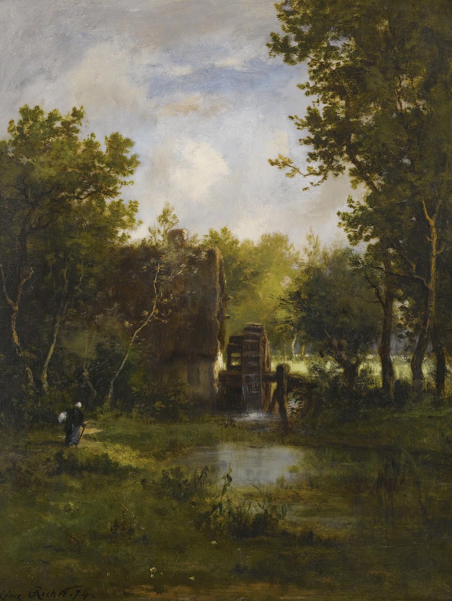 Le Moulin A Eau 1874