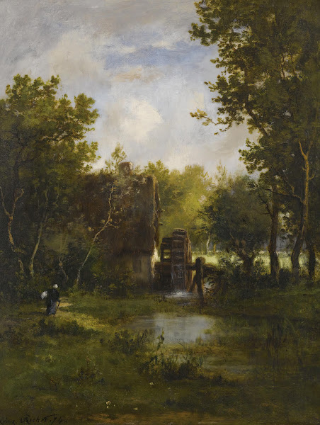 Le Moulin A Eau 1874