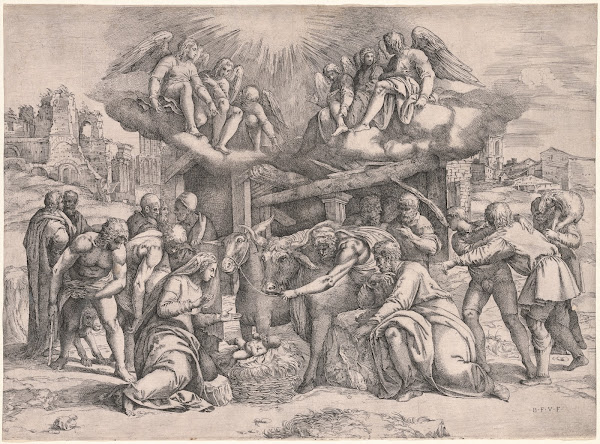 The Adoration of the Shepherds c 1552