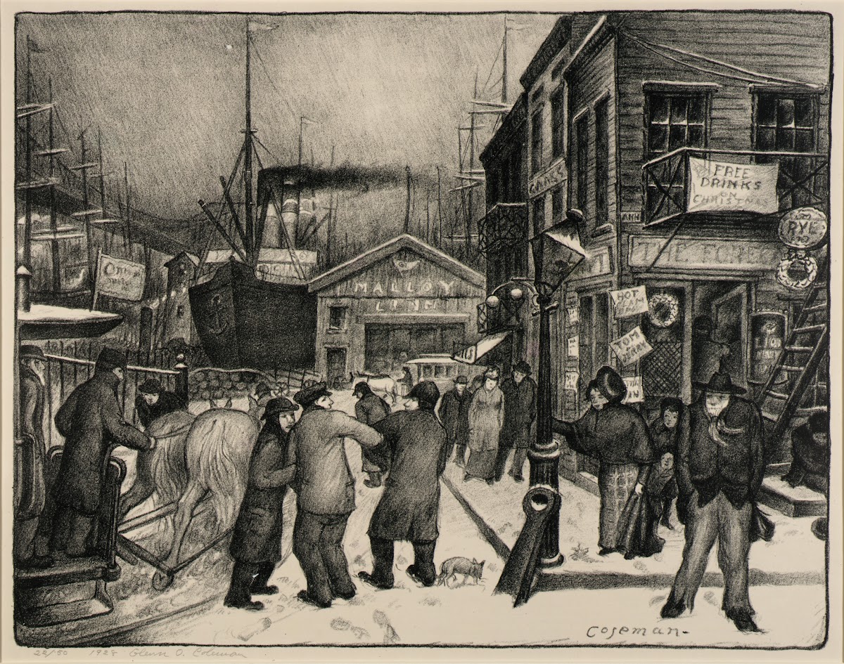 Coenties Slip 1928