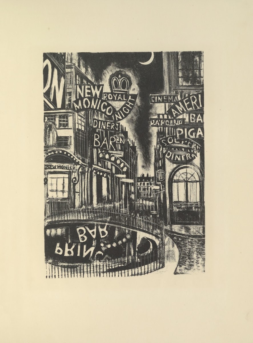 Daragnès  Place Pigalle 1927