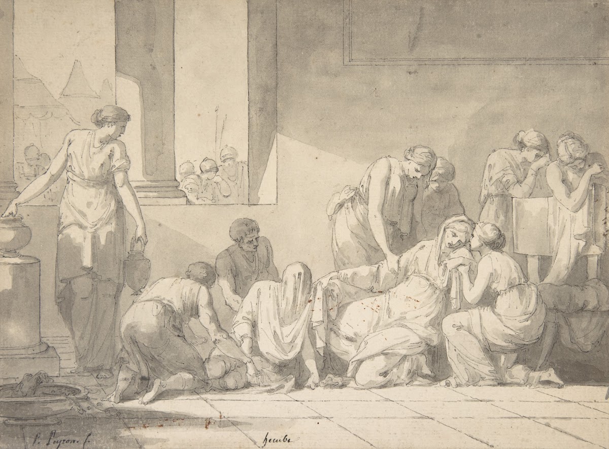 Despair of Hecuba ca 1784