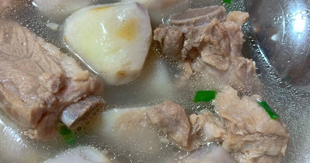 Sườn ninh khoai sọ