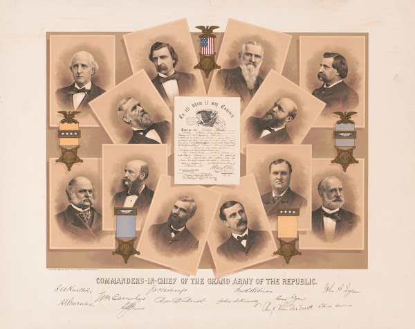 Commanders in chief of the Grand Army of the Republic 1885