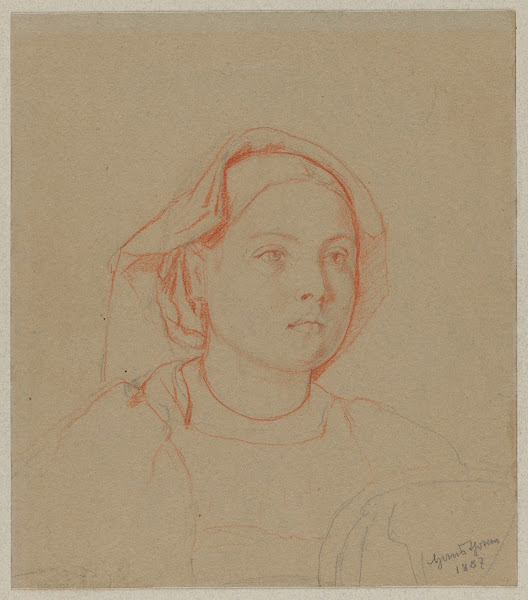 Bust of a Young Italian Woman 1887