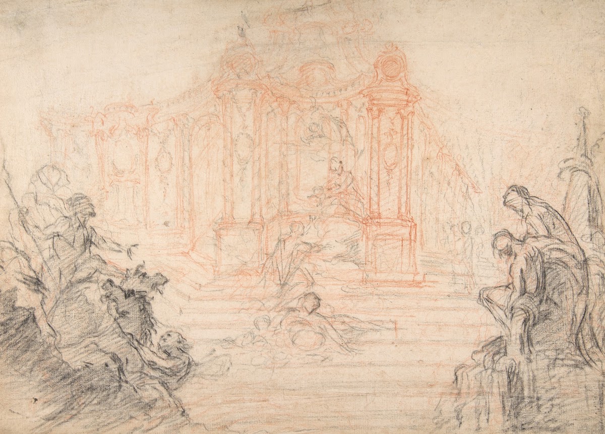 Study for a Festival Machine 18th century