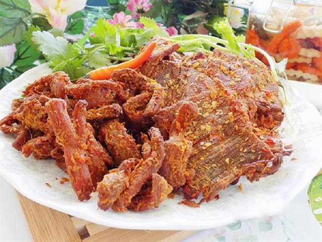 Bò Khô Tuyệt Ngon Cho Ngày Tết