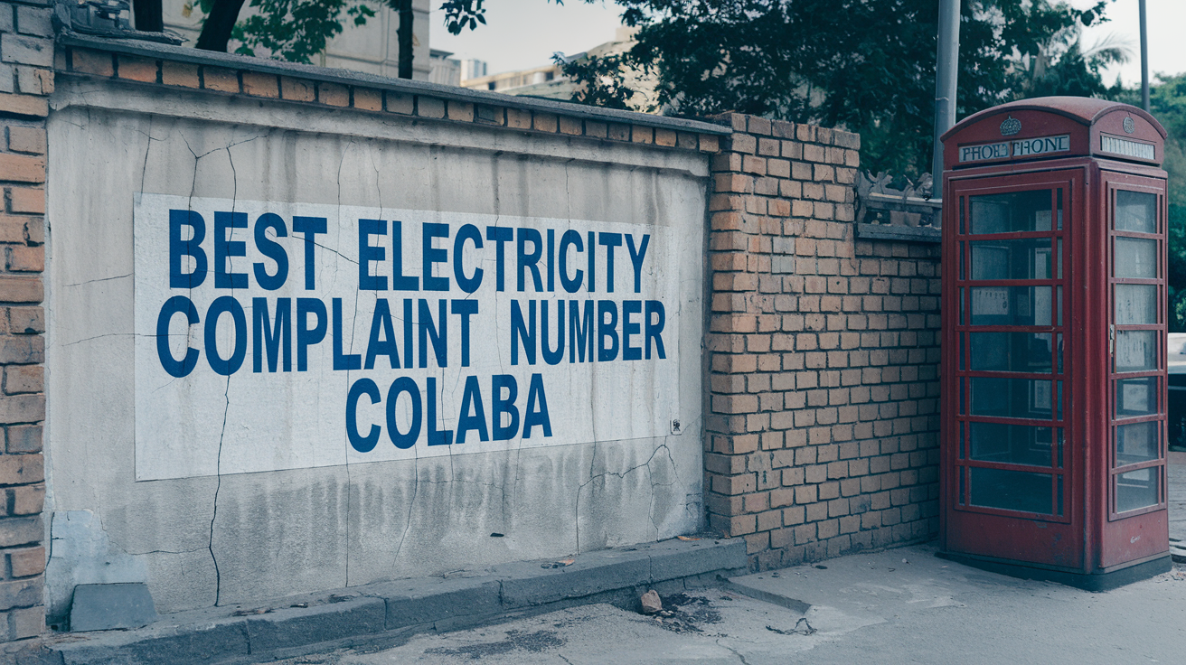 Best Electricity Complaint Number Colaba – Reliable Contacts