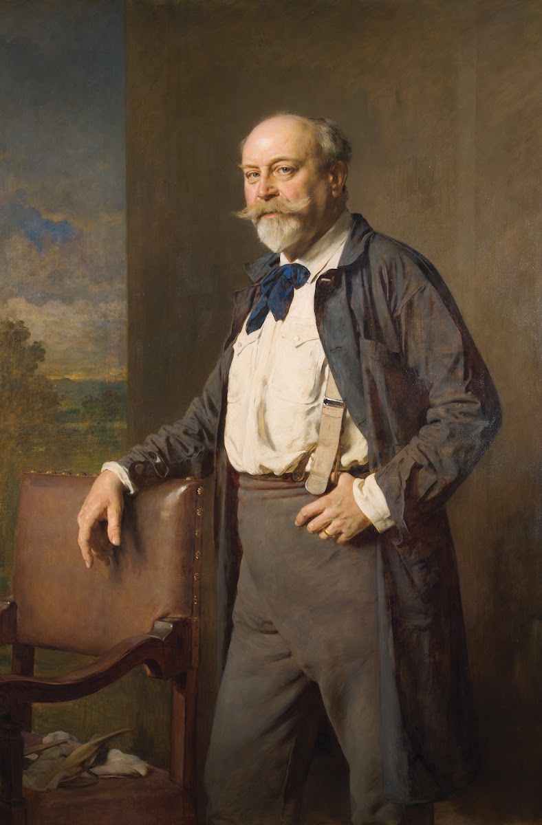Der Bildhauer Rudolf Weyr 1912