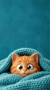 Cat Watching Rain Through a Window Pane