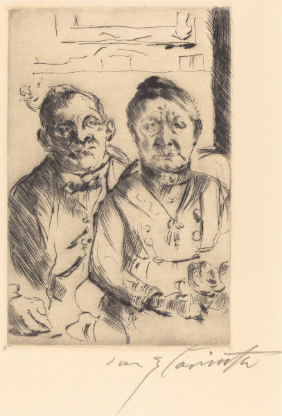 Couple from East Prussia Ostpreussisches Ehepaar 1916