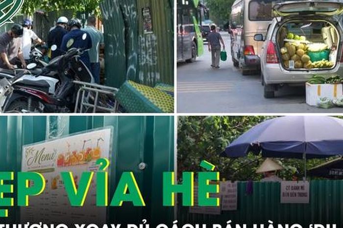 Hà Nội dẹp vỉa hè, tiểu thương xoay đủ cách bán hàng 'du kích' - Báo Sức Khỏe &amp; Đời Sống