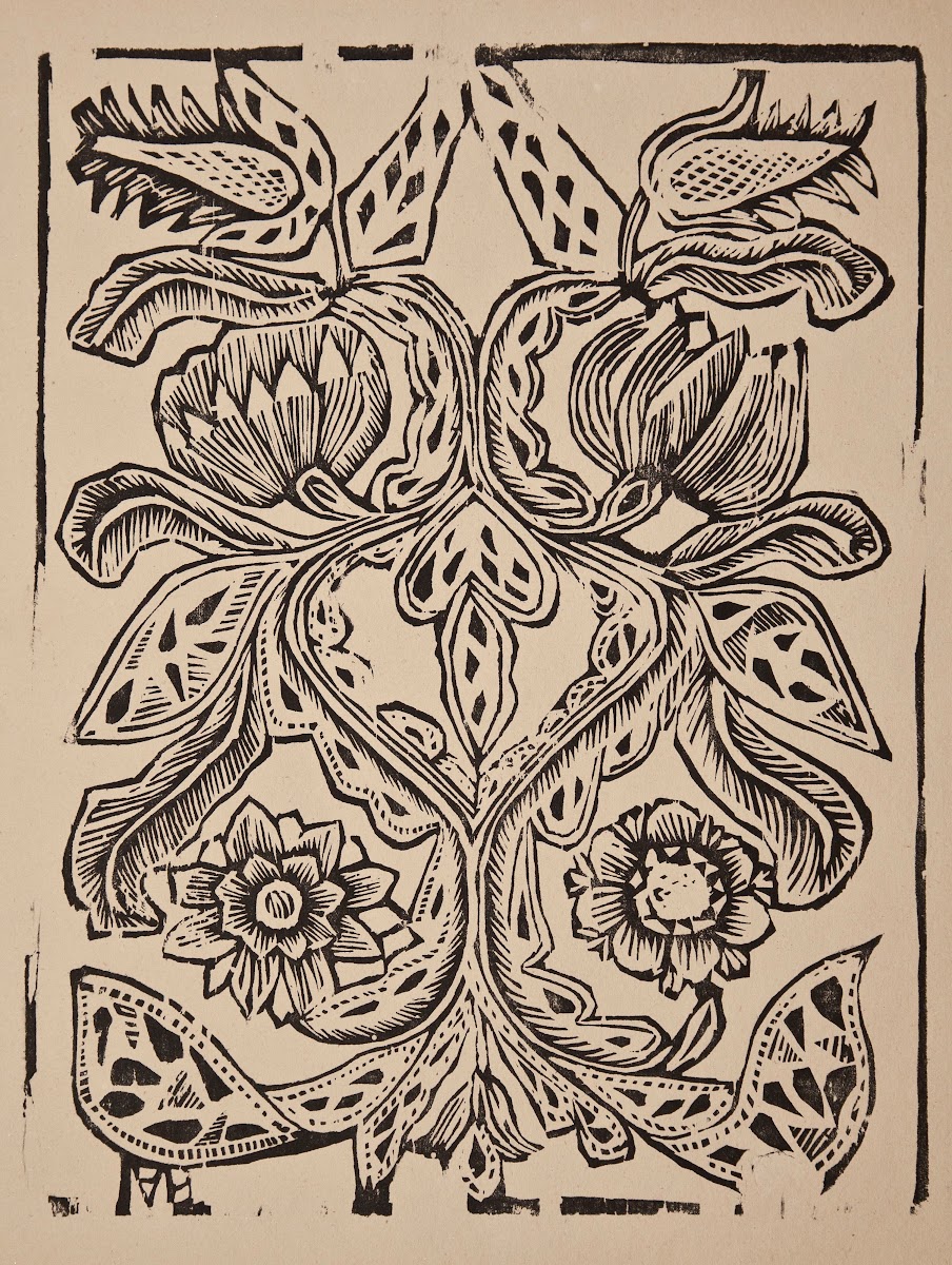 Coltre Stylised Flowers 1921