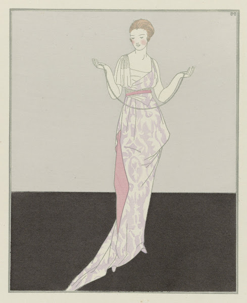 Bergson a promis de venir  Robe de dîner de Worth 1914