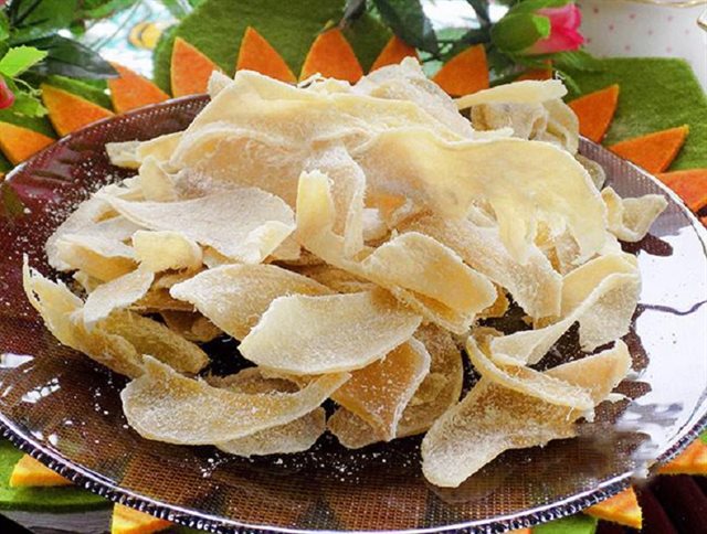 Mứt Gừng Cay Ngọt