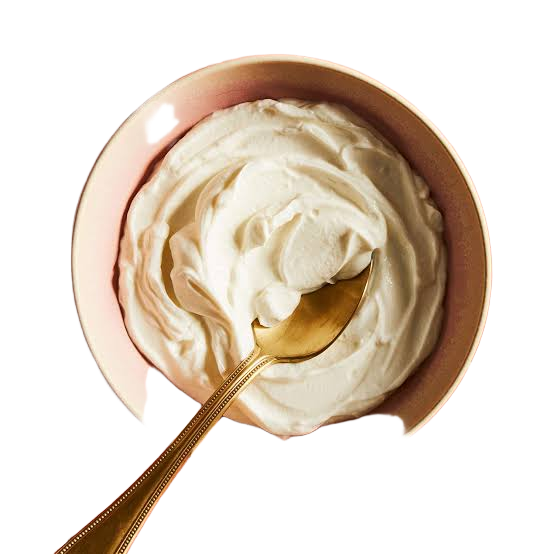 Bowl of Plain Yogurt