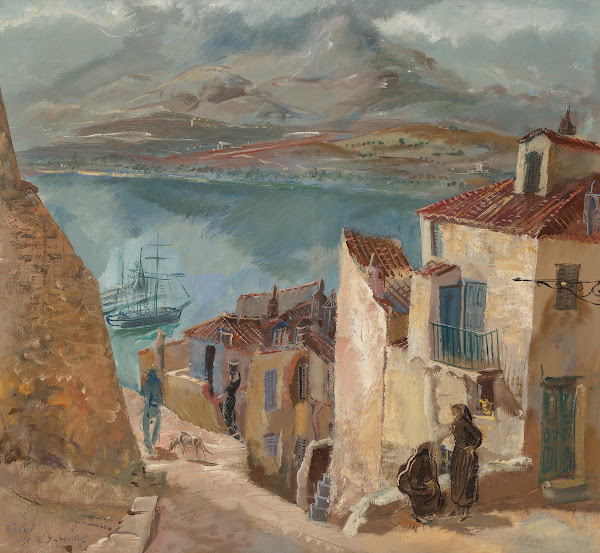 Le port de Calvi 1930