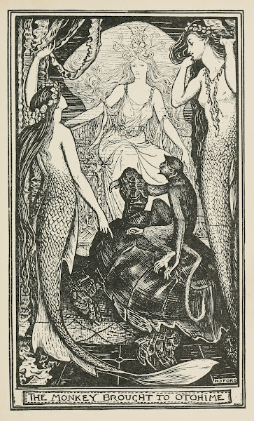 The Monkey brought to Otohime 1906