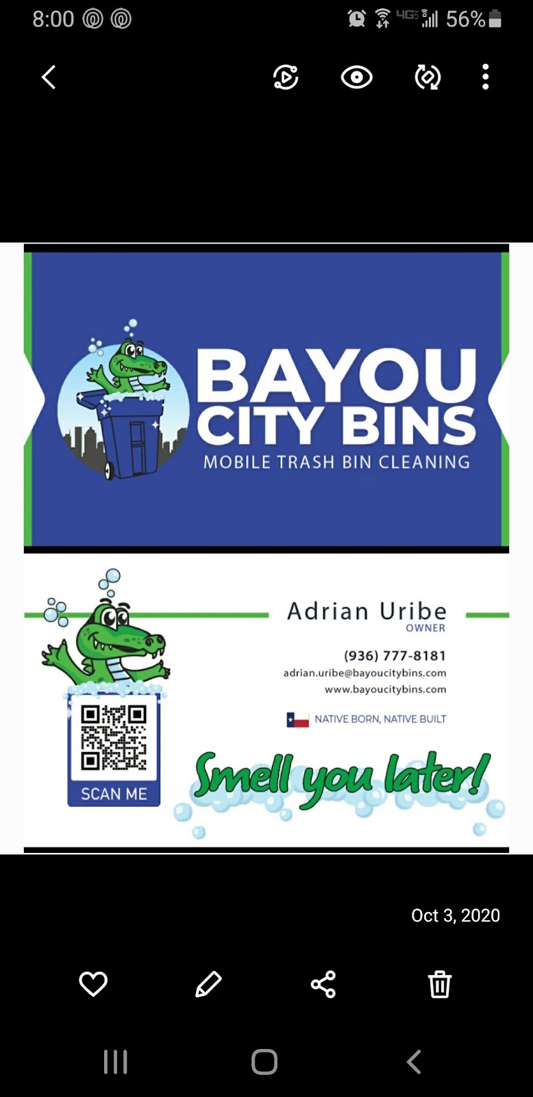 Bayou City Bins logo