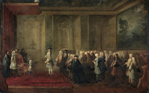 The Reception of Cornelis Hop 1685 1762 as Legate of the States General at the C