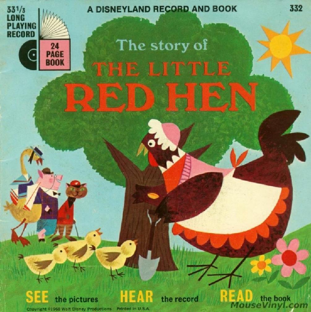 Bìa The Little Red Hen Read Along