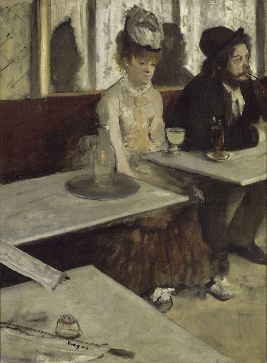 In A Café 1873