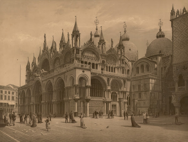 St Marks Basilica Venice 1883