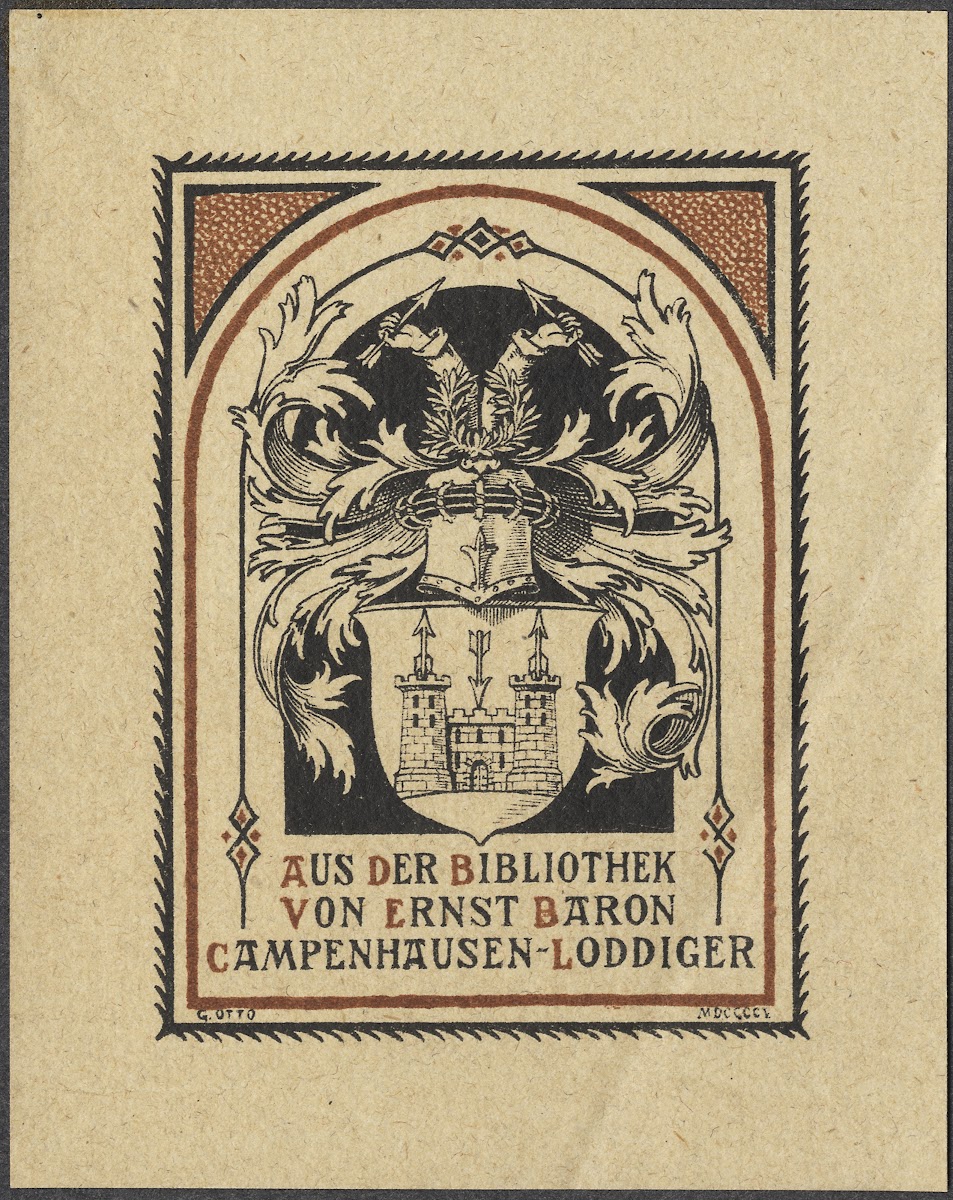 Ernst Baron Campenhausen Loddiger 1905