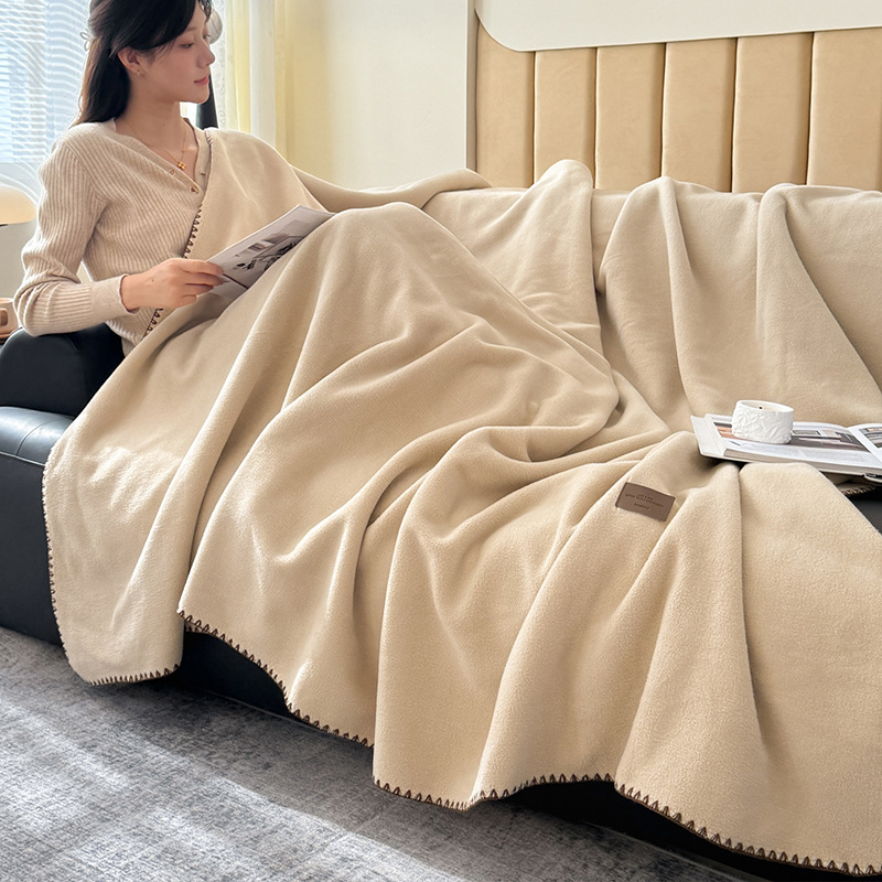 Double-sided cozy blanket, 180x200-220cm, warm