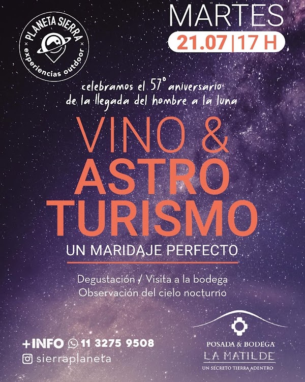 Vino y Astroturismo