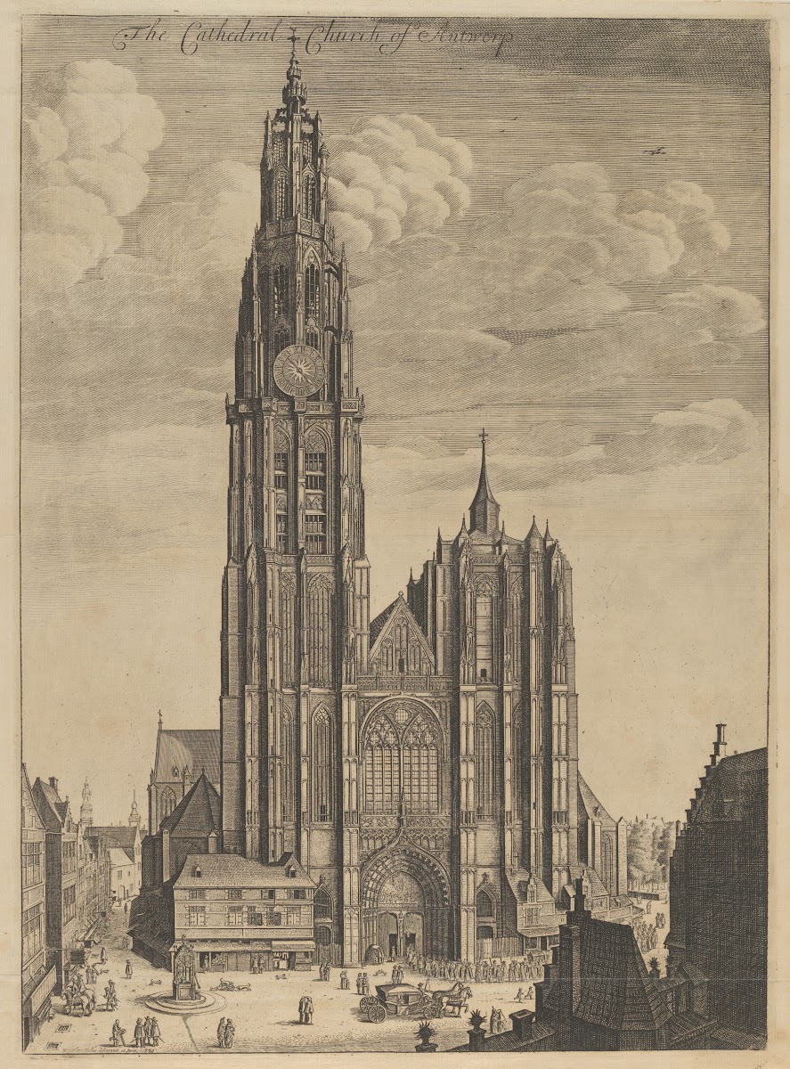 Antwerp Cathedral Prospectvs Tvrris Ecclesiæ Cathedralis 1649
