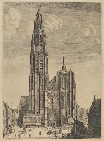 Antwerp Cathedral Prospectvs Tvrris Ecclesiæ Cathedralis 1649