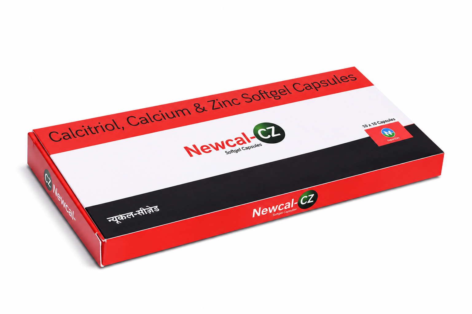 NEWCAL-CZ — Calcitriol (0.25mcg)+Calcium Carbonate (500mg)+Elemental Calcium (200mg)+Elemental Zinc (7.5mg)