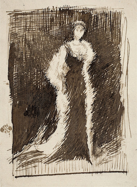 Sketch after Arrangement in Black Lady Meux 18761886