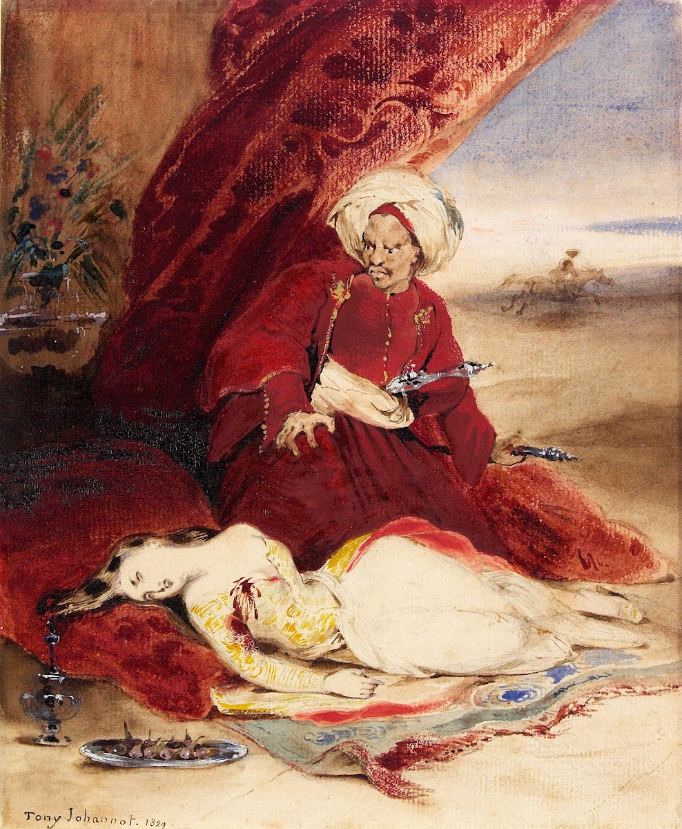 Leila Hassan and the Giaour 1829
