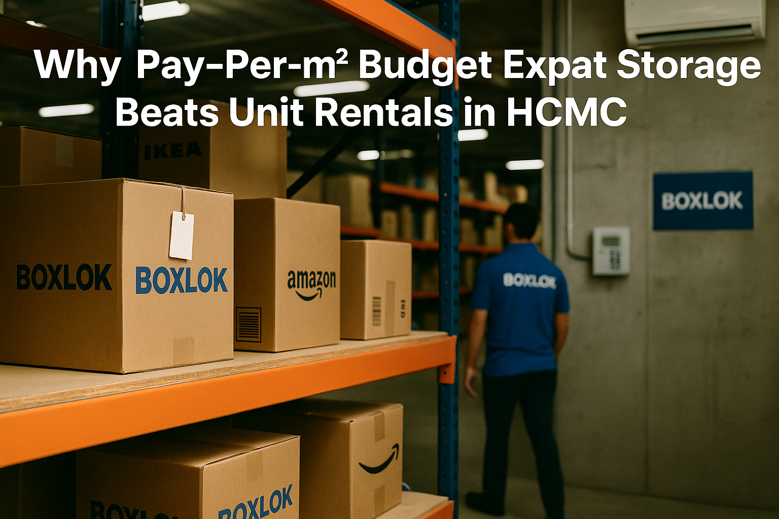 Why Pay-Per-m² Budget Expat Storage Beats Unit Rentals in HCMC