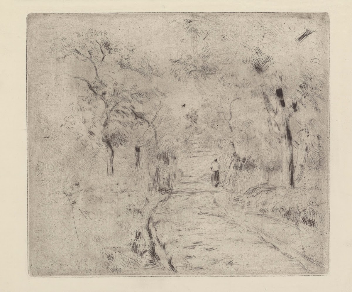 Dans les champs à Ennery 1875
