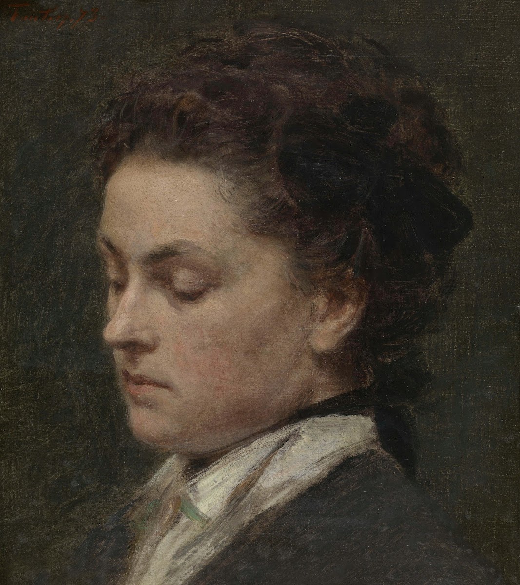 Victoria Dubourg wife of the Artist 1873